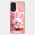 Bunny Glossy Metal Case Cover For Oneplus Nord 2 5G