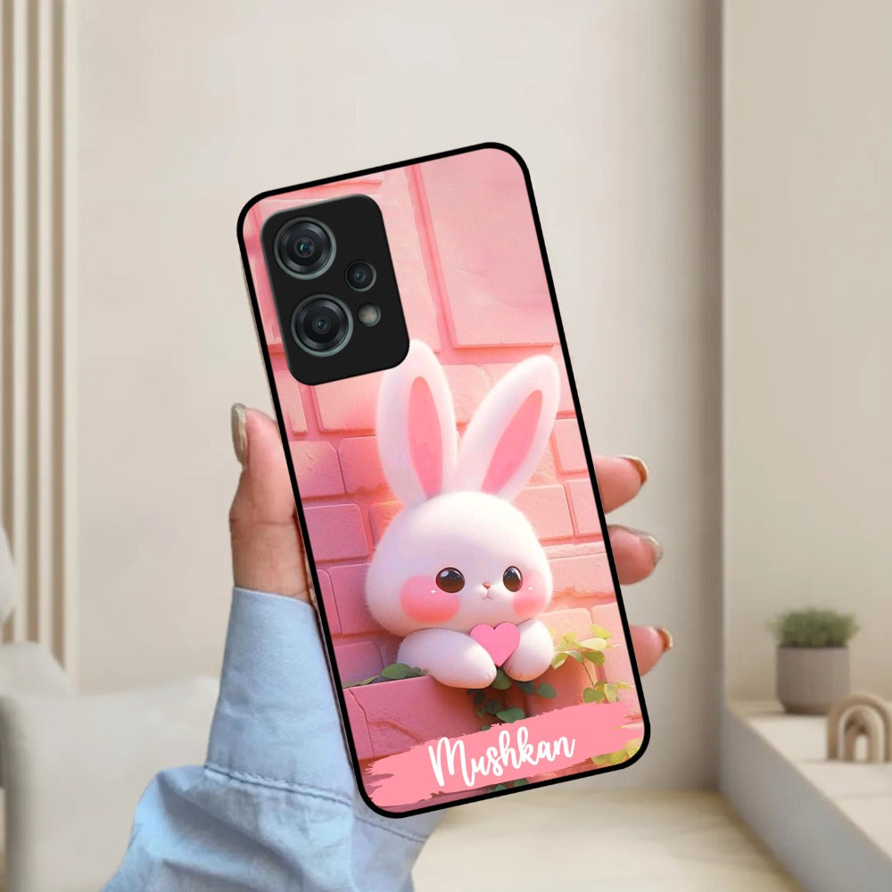 Bunny Glossy Metal Case Cover For OnePlus