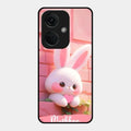 Bunny Glossy Metal Case Cover For Oneplus Nord Ce 3 5G