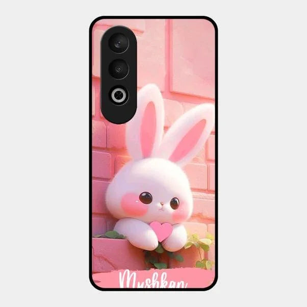 Bunny Glossy Metal Case Cover For Oneplus Nord Ce 4 5G