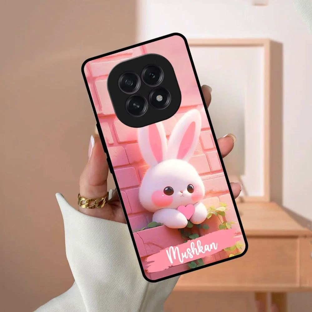 Bunny Glossy Metal Case Cover For Oppo - ShopOnCliQ