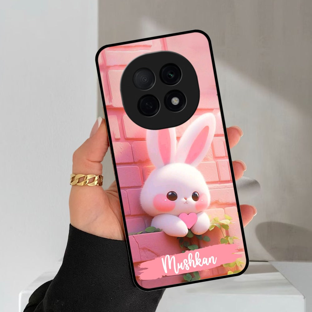Bunny Glossy Metal Case Cover For Oppo
