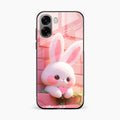 Bunny Glossy Metal Case Cover For Oppo K14x 5G