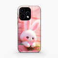 Bunny Glossy Metal Case Cover For Oppo Reno 15 5G
