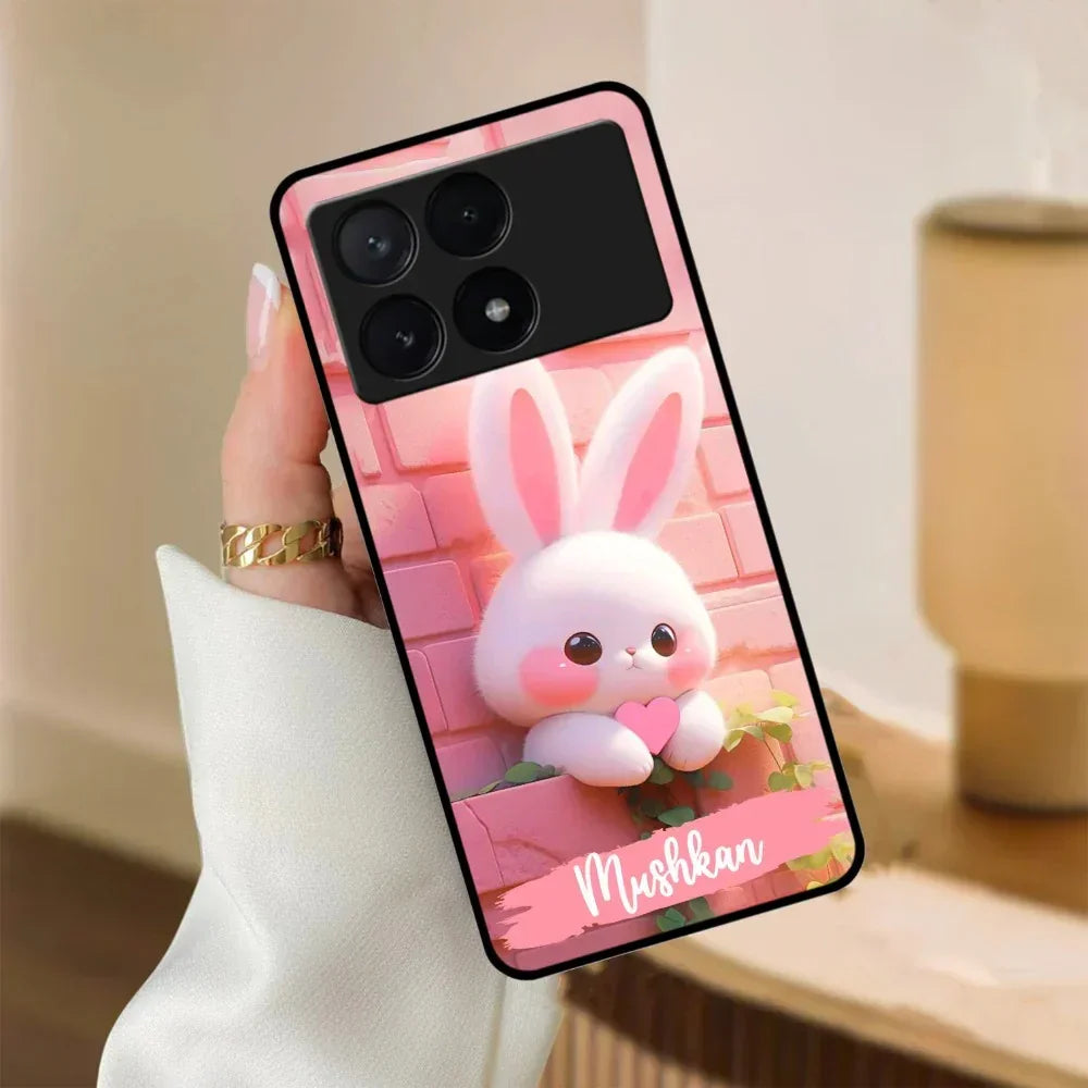 Bunny Glossy Metal Case Cover For Poco - ShopOnCliQ