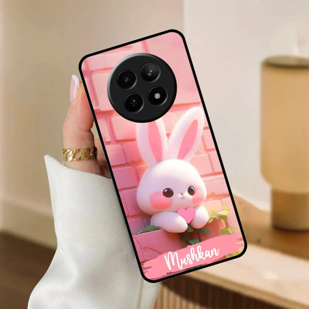 Bunny Glossy Metal Case Cover For Realme - ShopOnCliQ