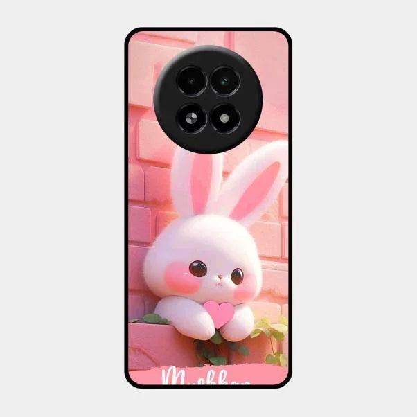 Bunny Glossy Metal Case Cover For Realme 13 5G
