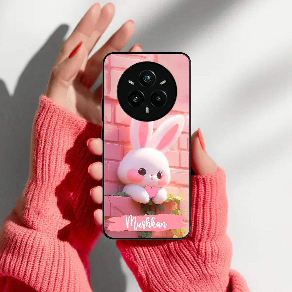Bunny Glossy Metal Case Cover For Realme - ShopOnCliQ