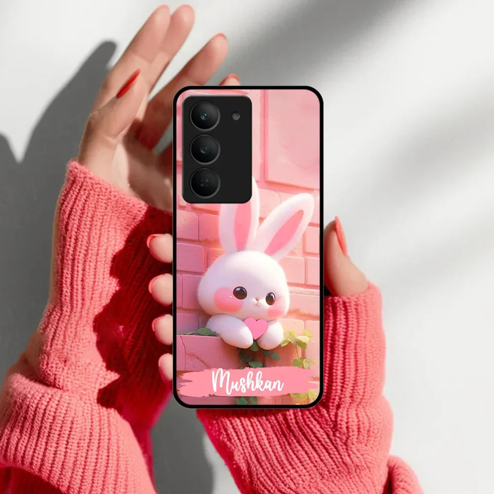 Bunny Glossy Metal Case Cover For Realme - ShopOnCliQ