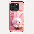 Bunny Glossy Metal Case Cover For Realme 15T 5G