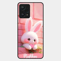 Bunny Glossy Metal Case Cover For Realme 9 Pro 5G