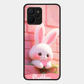Bunny Glossy Metal Case Cover For Realme 9I 5G