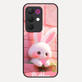 Bunny Glossy Metal Case Cover For Realme C85 5G