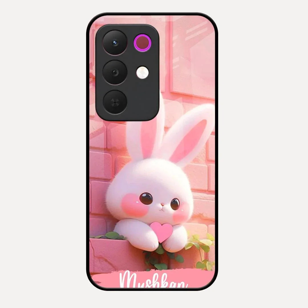 Bunny Glossy Metal Case Cover For Realme C85 5G