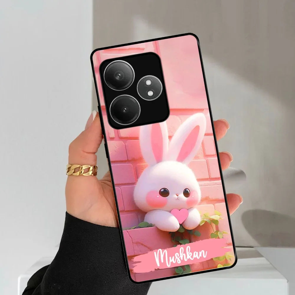 Bunny Glossy Metal Case Cover For Realme - ShopOnCliQ