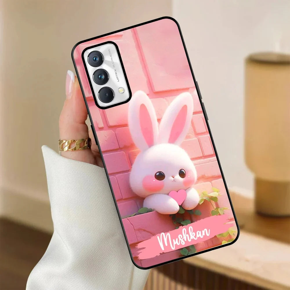 Bunny Glossy Metal Case Cover For Realme - ShopOnCliQ