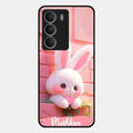 Bunny Glossy Metal Case Cover For Realme P3 Lite 5G
