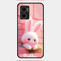Bunny Glossy Metal Case Cover For Redmi 11 Prime 5G