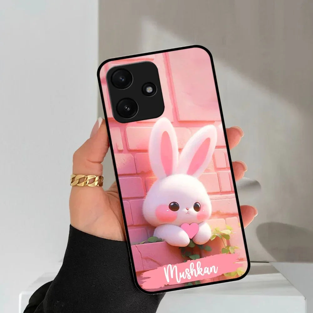 Bunny Glossy Metal Case Cover For Redmi - ShopOnCliQ