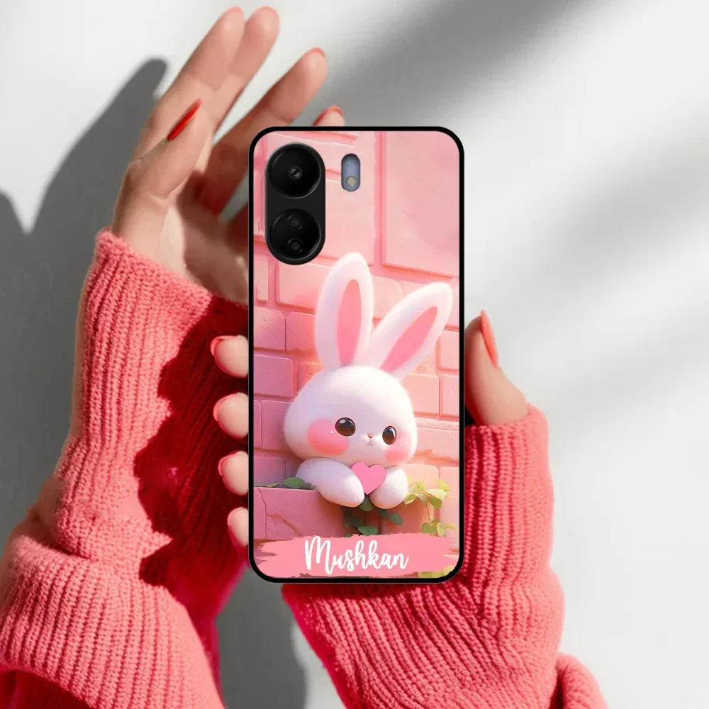 Bunny Glossy Metal Case Cover For Redmi - ShopOnCliQ