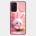 Bunny Glossy Metal Case Cover For Redmi Note 11 Pro Plus 5G