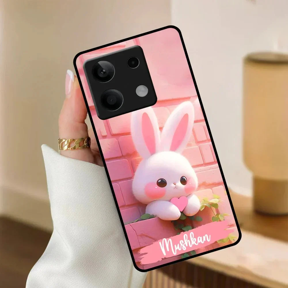 Bunny Glossy Metal Case Cover For Redmi - ShopOnCliQ