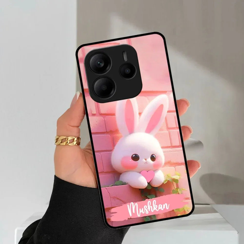 Bunny Glossy Metal Case Cover For Redmi - ShopOnCliQ