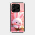 Bunny Glossy Metal Case Cover For Redmi Note 14 Se 5G