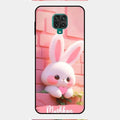 Bunny Glossy Metal Case Cover For Redmi Note 9 Pro