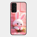 Bunny Glossy Metal Case Cover For Samsung Galaxy A15 5G