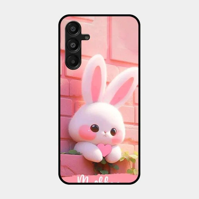 Bunny Glossy Metal Case Cover For Samsung Galaxy A16 5G