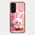 Bunny Glossy Metal Case Cover For Samsung Galaxy A55 5G