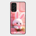 Bunny Glossy Metal Case Cover For Samsung Galaxy F13