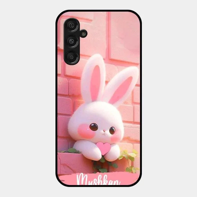 Bunny Glossy Metal Case Cover For Samsung Galaxy F34 5G