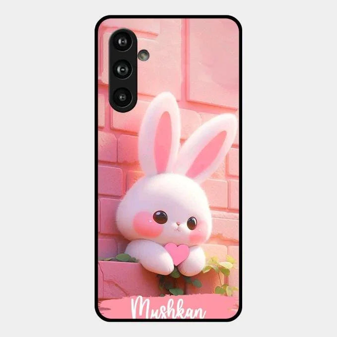 Bunny Glossy Metal Case Cover For Samsung Galaxy F54 5G