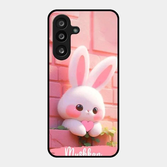 Bunny Glossy Metal Case Cover For Samsung Galaxy F56 5G
