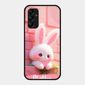 Bunny Glossy Metal Case Cover For Samsung Galaxy M14 5G