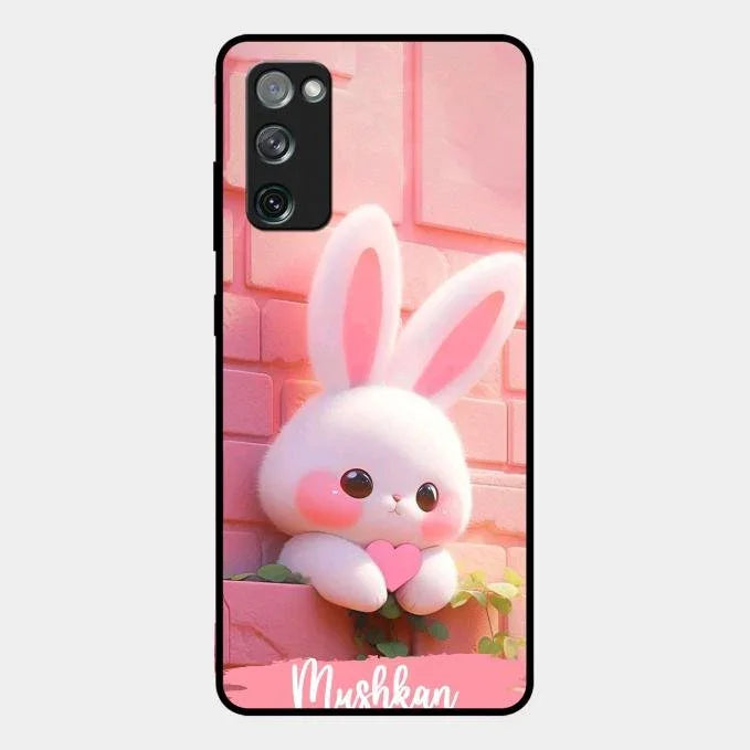 Bunny Glossy Metal Case Cover For Samsung Galaxy S20 Fe 5G