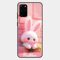 Bunny Glossy Metal Case Cover For Samsung Galaxy S20 Plus