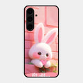 Bunny Glossy Metal Case Cover For Samsung Galaxy S24 Plus 5G