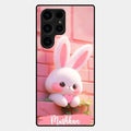 Bunny Glossy Metal Case Cover For Samsung Galaxy S24 Ultra 5G