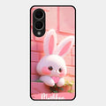 Bunny Glossy Metal Case Cover For Samsung Galaxy S25 Edge 5G
