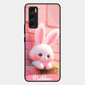 Bunny Glossy Metal Case Cover For Vivo V20 Se