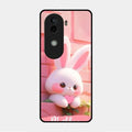 Bunny Glossy Metal Case Cover For Vivo V40E 5G