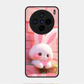 Bunny Glossy Metal Case Cover For Vivo X200 5G