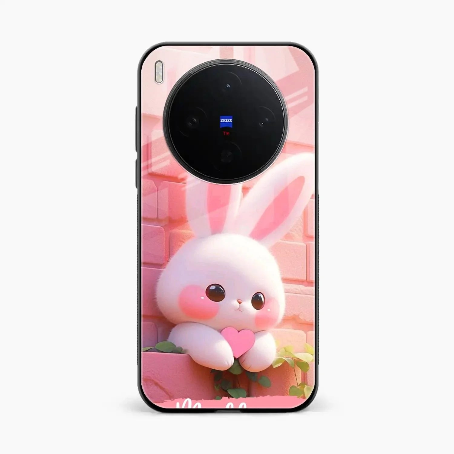 Bunny Glossy Metal Case Cover For Vivo X300 5G