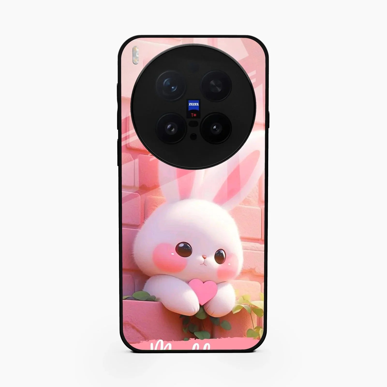 Bunny Glossy Metal Case Cover For Vivo X300 Pro 5G