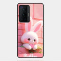 Bunny Glossy Metal Case Cover For Vivo X70 Pro 5G