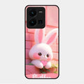 Bunny Glossy Metal Case Cover For Vivo Y35