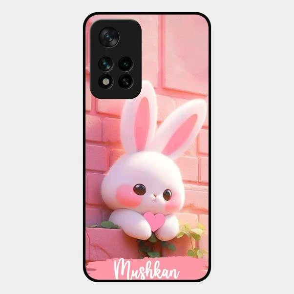 Bunny Glossy Metal Case Cover For Xiaomi 11I 5G